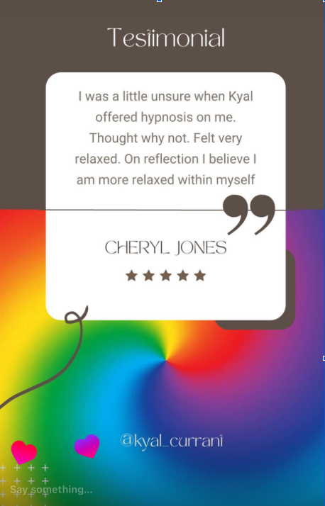 Client testimonial